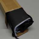 Drydiet Snowy Green Pine Needle Wreath Christmas Mahjong Mat Wonderland Mahjong Table Mat with Carrying Bag 31.5" x 31.5" Cute Aesthetic Anti Slip Noise Reduction Game Table Cover for Poker Card Board