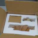 Vintage Battery Operated Wall Sconces with Remote, Amber Rechargeable Wireless Wall Sconces with Magnetic LED Bulbs, Indoor Shell Shaped Wall Lights for Living Room, Bedroom, Bedside, Doorway (1-Pack)