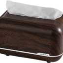 Home Office Desktop Storage Box, Rectangular Facial Tissue Holder Storage, High-end Fashion Tissue Box, Facial Plastic Tissue Box, for Bathroom, Countertop, Living Room, Bedroom (7x5x4in)