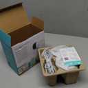 Kasa 2K+ Indoor Pan/Tilt Wired Security Camera - Works as a Baby Monitor & Pet Camera, Motion Detection & Tracking, 2-Way Audio, Night Vision, Subscription-Free Local Storage or Optional Cloud, KC410S (White)