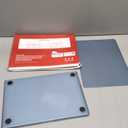 MacBook Air 15 inch Case | M5 M4 M3 M2 2026 2025-2023 | 100% Match Official Color | Closes Seamlessly | Hard Shell Laptop Cover | A3448 A3241 A3114 A2941 | Midnight Clear