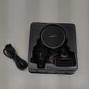 LISEN 15W MagSafe Car Mount Charger,Travel MagSafe Charger,Wireless Car Charger,Magnetic Phone Holder for Car,Phone Holders for Your Car Accessories for Women Men Jeep Ford for iPhone 17-12,Samsung (Black Gray)