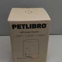 PETLIBRO Automatic Cat Feeder, Wi-Fi Rechargeable Cats Food Dispenser Battery-Operated with 30-Day Life, AIR 2.4G Wi-Fi Timed Pet Feeder for Cats & Dogs, 2L Auto Cats Feeder, Black