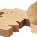 MEBRUDY 6x4x3 Inches Shipping Boxes Pack of 50, Small Corrugated Cardboard Box for Mailing Packing Literature Mailer (Brown)