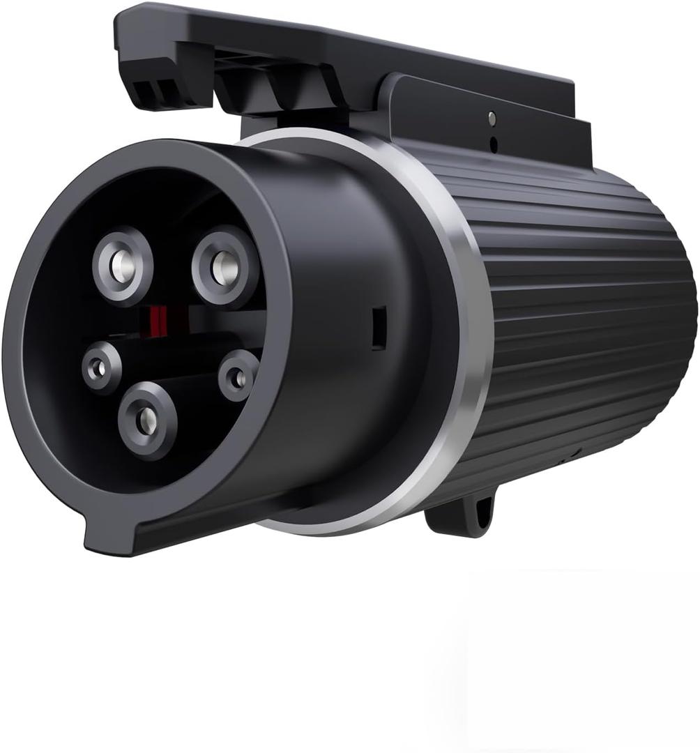 Tesla to J1772 Adapter, Max 80A 240V Fast Charging J1772 EV Charger Adapter for Ford, Cadillac, Rivian, BMW, Benz Electric Cars,Work with Tesla Mobile Charger/Wall Connectors/Destination Chargers