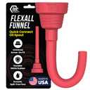 TEC Products FlexAll Quick Connect Oil Spout - Nitrile Rubber Screw-on Oil Change Funnel & Fluid Transfer - Fits Gallon, Quart, Pint Container - Ideal for Autos, Tractors & Boats (7.35 x 1.75 Inches)