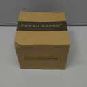 4 Inch Black Dryer Vent Cover Outside Stainless Steel Wall Vent with Removable Cover and Bird Screen Mesh RAL9011