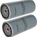 6.6 Duramax Oil Filter (5 Micron) Compatible with 2001-2019 Chevy Silverado/GMC Sierra 2500 HD 3500 HD Engine | Replaces# 114000555(Upgrade of PF2232) 2 Pack