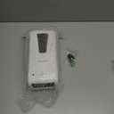 Alpine Automatic Hand Sanitizer Dispenser - Touchless Soap Dispenser with Drip Tray for Restaurant, Hospital, School, Hotel, Kitchen and Bathroom -1200mL Liquid, Gel White