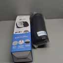 5 STARS UNITED Seat Cushion - Memory Foam Chair Cushion for Tailbone Pain Relief - Ergonomic Support for Coccyx, Sciatica & Butt - Office, Desk & Gaming Chair, Car Seat, Wheelchair, Airplane, Black (Large)