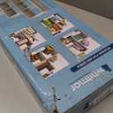 Whitmor 6 Cubes Bookshelf, Freestanding 6 Cube Stepped Etagere Bookcase, L Shaped Ladder Corner Open Bookshelf, Wood Storage Display Shelf for Living Room Home Office, 11.7"L x 35.6"W x 35.6"H, Gray (Grey)