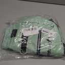 yuzhiyuan Small Fishing Bag with Rod Strap, Upgrade Pu Surface, Fishing Sling Portable & Lightweight, Fish Small Tackle bag – Fits Tackle Boxes & Gear, Move Freely, Cast Smoothly - Fishing Gifts for Men