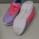 DREAM PAIRS Girls Shoes Kids Tennis Sparkle Ease Running Athletic Lightweight Sneakers for Little/Big Kids Toddler (Purple/Hot Pink), Size US 4