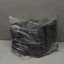 HolidayIdeas Waterproof Outdoor Curtains for Patio, 6 Panels - 54x108 Inches - Weatherproof Privacy Outsides Curtains for Backyard Porch Gazebo, Sunlight & UV Blocking (Grey, Grommet Top)