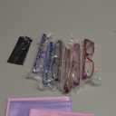 Gaoye 2.5 Reading Glasses for Women, 6 pack Fashion Readers for Women Spring Hinge Eye Glasses, Blue Light Reading Glasses (*C1 Mix Color)