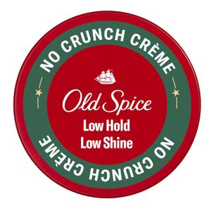 Old Spice Mens Hair Cream, No Crunch Crme, Hair Styling for Men, Low Hold, Low Shine, 2.22 oz (2.22 Ounce (Pack of 1))