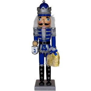 Kurt Adler 15-inch Hanukkah Nutcracker