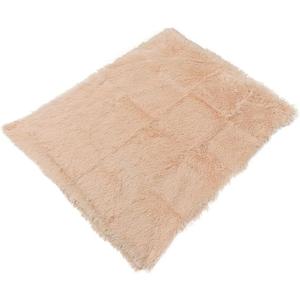 Kisangel Warm Plush Pet Pad for Dog and Cat Sleep Nest Mat Cushion for Indoor Pet Comfort