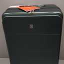 Hanke Hardside Expandable Checked Luggage, 24 Inch Top Opening Trunk Luggages with Spinner Wheels, All-PC Hard Shell Suitcase, Lightweight TSA Checked-Medium(Blackish Green, 83L)