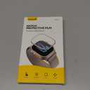 Lamicall Screen Protector for Apple Watch Ultra 49mm, Titanium Alloy Frame Bumper Case Cover, 2Pack Sensitive Touch Tempered Glass Protector for iWatch Ultra 3/2/1(2025/2024/2023/2022)