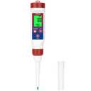 Smart pH Meter for Food, GIDIGI Digital Food pH Tester, Accurate Canning pH Test Kits with ATC, Professional Fermenting pH Test Pen, Spear pH Probe for Bread Cheese Sushi Rice Sourdough Sauce Meat
