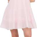 Forever 21 Women's Tiered Mini Dress with Embroidered Bust XS