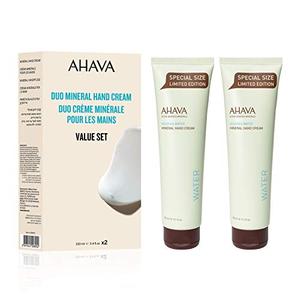 AHAVA Duo Active Dead Sea Minerals Hand Cream 3 x 150 ML - Value Set,5.1 Fl Oz (Pack of 3)