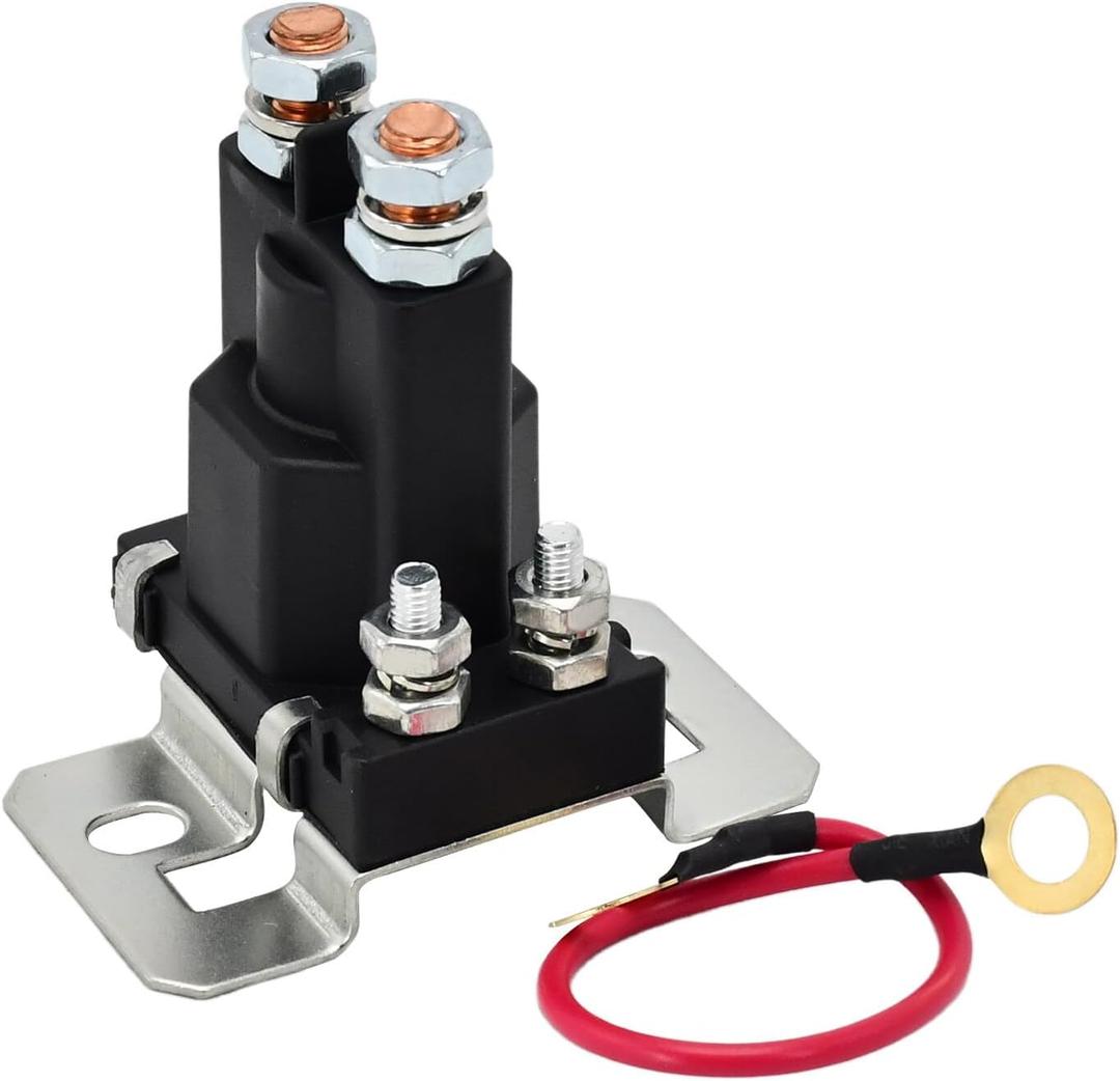 12V Universal Relay Solenoid 4 Post Plow Compatible with Western Fisher Meyer Snowplow Blade Replace 4332982030