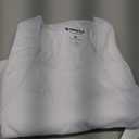 Different Touch 2 Pack Men's Tank Tops Square Cut Muscle Rib A-Shirts (XL, White W/ White Trim)