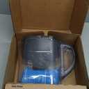 Brita Small 6 Cup Water Filter Pitcher, 1 BritaPlus Filter, Metro, Black (Package May Vary)