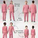 QUNISY Family Pajamas Christmas Matching Sets Xmas Family Pjs Set Couple Holiday Jammies Women/Men Festival Sleepwear Adult (M)