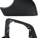 Left Mirror Frame & Holder Compatible with Tesla Model Y 2020-2025 | Black Lower assembly with a Plastic Pry Tool for Replacing Damaged Mirror Trim.