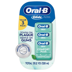 OralB Glide Floss ProHealth 131.2 Yds Mint Value 3Pack