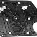 Front Right Passenger Side Power Window Regulator with Panel Without Motor Compatible with Kia Sportage 2017 2018 2019 2020 2021 Replacement for 82481-D9010