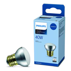 40-Watt R14 Medium Base E26 Incandescent Spot Light Bulb (1-Pack)