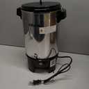 VEVOR Commercial Coffee Urn, 30 Cup 152oz Hot Beverage Dispenser with Dripless Faucet, 1090W Quick-Brewing Coffee Maker, Automatic Temperature Control, for Catering, Party, Church & Restaurant (EXP 05/10/28)