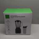 GDOR Professional Blender for Smoothies, 5 Functions, 1200 Peak Watts Smoothie Blender, 52 Oz Glass Jar & 24 Oz To-Go Cup Combo, Blenders for Smoothies, Ice and Frozen Fruit, Self-Cleaning, Gray