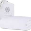 Threadmill Luxury Cotton Blanket for King Size Bed | All-Seasons Breathable Oeko TEX 100% Cotton King Size Blanket | Cozy Soft Thermal fits California King Size Bed 106 x92 inches | White