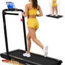 Freepi Walking Vibration Pad,3 in 1 Under Desk Treadmill with Handle Bar,Vibration Portable Treadmill for Home