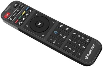 Meteoryyds Super Smart Box Voice Remote Control RC-200 Works for S6 Ultra S6 Max S6 Pro S5 Max S5 Pro