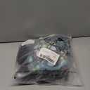 Zando Womens Swimsuits 2 Piece 2025 Tankini Bathing Suits Swim Suits for Women Swimwear Bathing Suit Top with Boyshorts (6-8, Z Green & Blue Pattern) M