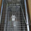 2 Packs Humane Rat Trap Outdoor, Wanqueen Humane Mouse Traps Indoor, Small Rodent Chipmunk Trap and Other Live Animal Cage Catch and Release
