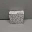 YAUKPH Bathroom Accessories Set 2 Piece Soap Dispenser and Toothbrush Holder for Bathroom Countertop Striped Black