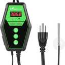 Seedfactor Digital Heat Mat Thermostat Controller for Seed Germination, Reptiles and Brewing Breeding Incubation Greenhouse, 40-108F, 8.3A 1000W FCC-Certified, UL-Listed