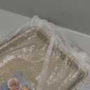 JOHO BAKING Cookie Sheets for Baking Nonstick, 2 Pack Heavy Duty 0.8mm Baking Sheet Pan Set Quarter(9x13in) & Jelly Roll(10x15in) with Diamond Texture, Gold Commercial Grade, Small Oven Safe