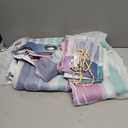 Purple Grey Curtains for Kids Bedroom, Princess Room Decor Green Curtain, Cute Curtains Blackout, Curtains Girls Bedroom 63 inchs Long 34 inches Wide 2 Panels