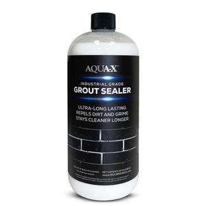 AQUA-X Grout Sealer (1 Qt): Professional-Grade Impregnator Sealant for Shower Tile Grout and Backsplash - Long-Lasting with Fast-Drying Formula (2.00 Pound (Pack of 1))