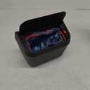 JYCDC Car Trash Can Cup Holder Compatible with Toyota Sienna Accessories 2025 2024 2023 2022 2021 Car Trash Can with Lid -Car Trash Can for Back Seat (Brown)