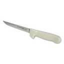 Dexter-Russell 1543 Sani-Safe Boning Knife, 6-Inch Flexible Blade, Narrow Dexsteel Edge, Slip-Resistant White Handle with Fingerguard, NSF, Made in USA