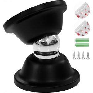 NiHome RV Magnetic Door Stop for Door Holding & Stopping, Easy Install Non-Obtrusive Design, Flexible Mounting Options for Older Homes & Uneven Doors, Protects Walls, Suitable for All Rooms (1PC)